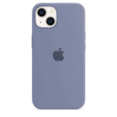 Husa Silicon pentru iPhone 14 Plus, Lavender Grey MOFT